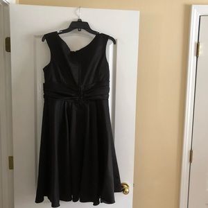 Black formal dress